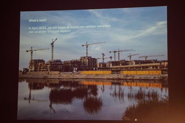 IBA: Frauen Bauen Stadt. A City through a Female Lens (8.10.2020) https://www.iba-wien.at/programm/kalender/event-detail/event/the-city-through-a-female-lens-symposium | Foto: eSeL Foto: eSeL.at - Lorenz Seidler