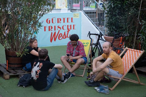 Gürtelfrische West (8.8. - 30.8.2020) https://esel.at/termin/106457 | Foto: eSeL Foto: eSeL.at - Lorenz Seidler
