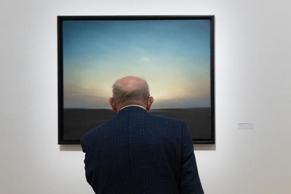 Kunstforum Wien: Gerhard Richter: Landschaft (30.9.2020 - 14.2.2021) https://esel.at/termin/106923/gerhard-richter-landschaft | Foto: eSeL Foto: eSeL.at - Lorenz Seidler