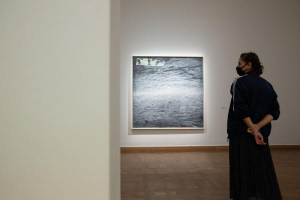 Kunstforum Wien: Gerhard Richter: Landschaft (30.9.2020 - 14.2.2021) https://esel.at/termin/106923/gerhard-richter-landschaft | Foto: eSeL Foto: eSeL.at - Lorenz Seidler