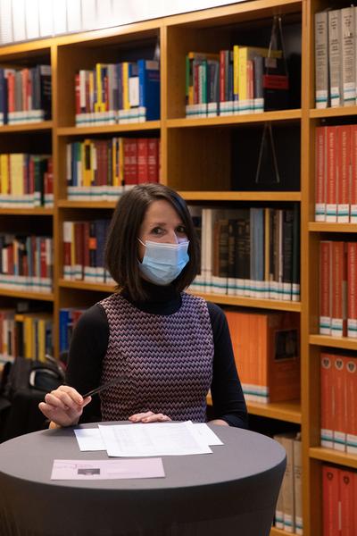 Literaturedition Niederösterreich: Buchpräsentation "Grenzenlos?"-Anthologie (NÖ Landesbibliothek St. Pölten, 28.10.2020) https://www.literaturedition-noe.at/veranstaltungen/501-28-oktober-2020-17-00-noe-landesbibliothek-st-poelten | Foto: eSeL Foto: eSeL.at - Lorenz Seidler
