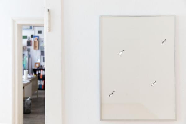 Galerie Lindner: Heinz Gappmayr (23.4.-30.5.2020) https://esel.at/termin/105626 | Foto: eSeL Foto: eSeL.at - Lorenz Seidler