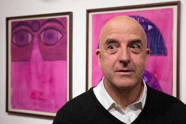 Galerie Smolka: Hubert Schmalix  - Opernballplakat (12.2.2020) https://esel.at/termin/104896 | Foto: eSeL Foto: eSeL.at - Lorenz Seidler