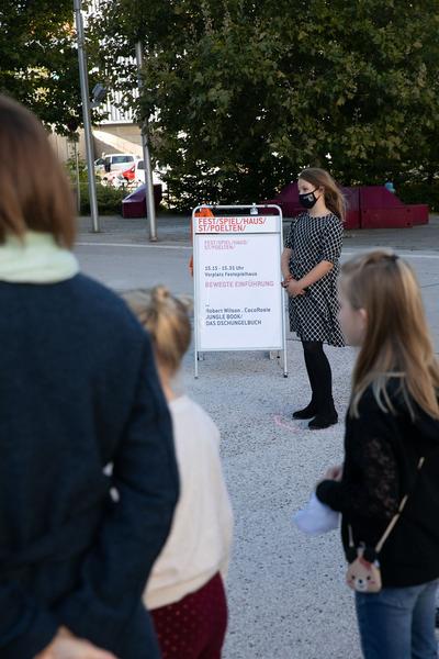 Festspielhaus St. Pölten: Robert Wilson - Dschungelbuch / Bewegte Einführung (27.9.2020) https://esel.at/termin/106928 | Foto: eSeL Foto: eSeL.at - Lorenz Seidler