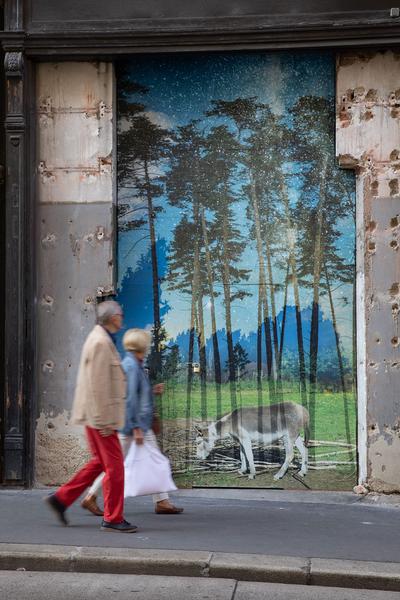 "Is this the real life? Is this just fantasy?" Temporäre Kunstprojekte im öffentlichen Raum der Josefstadt (Josefstädter Plätzefest, 18.9.2020) https://www.koer.or.at/projekte/josefstaedter-plaetzefest | Foto: eSeL Foto: eSeL.at - Lorenz Seidler