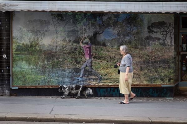 "Is this the real life? Is this just fantasy?" Temporäre Kunstprojekte im öffentlichen Raum der Josefstadt (Josefstädter Plätzefest, 18.9.2020) https://www.koer.or.at/projekte/josefstaedter-plaetzefest | Foto: eSeL Foto: eSeL.at - Lorenz Seidler
