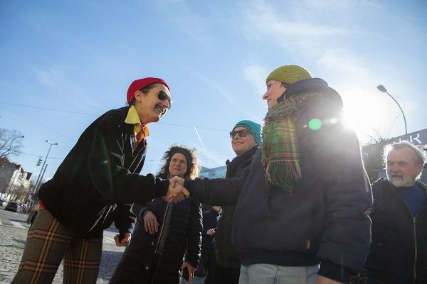 Barbara Kraus: Johnny geht spazieren (15.2.2020, Schlosspark Schönbrunn) https://tqw.at/event/johnny-geht-spazieren-kraus | Foto: eseL Foto: eSeL.at - Lorenz Seidler