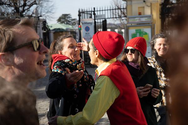 Barbara Kraus: Johnny geht spazieren (15.2.2020, Schlosspark Schönbrunn) https://tqw.at/event/johnny-geht-spazieren-kraus | Foto: eseL Foto: eSeL.at - Lorenz Seidler