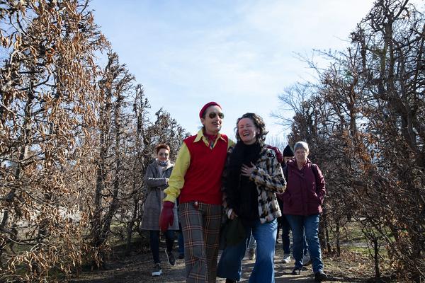 Barbara Kraus: Johnny geht spazieren (15.2.2020, Schlosspark Schönbrunn) https://tqw.at/event/johnny-geht-spazieren-kraus | Foto: eseL Foto: eSeL.at - Lorenz Seidler