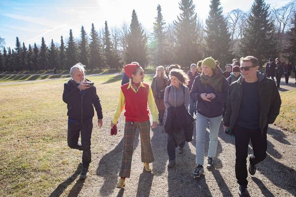 Barbara Kraus: Johnny geht spazieren (15.2.2020, Schlosspark Schönbrunn) https://tqw.at/event/johnny-geht-spazieren-kraus | Foto: eseL Foto: eSeL.at - Lorenz Seidler