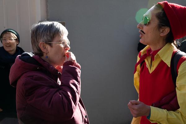 Barbara Kraus: Johnny geht spazieren (15.2.2020, Schlosspark Schönbrunn) https://tqw.at/event/johnny-geht-spazieren-kraus | Foto: eseL Foto: eSeL.at - Lorenz Seidler