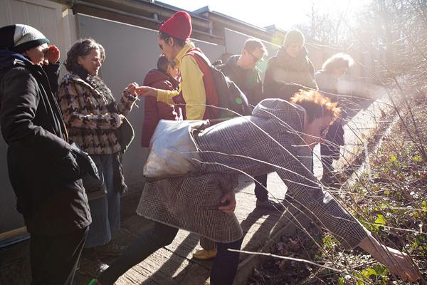 Barbara Kraus: Johnny geht spazieren (15.2.2020, Schlosspark Schönbrunn) https://tqw.at/event/johnny-geht-spazieren-kraus | Foto: eseL Foto: eSeL.at - Lorenz Seidler
