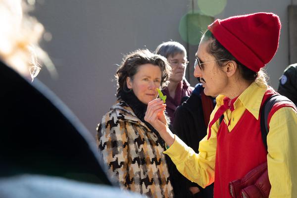 Barbara Kraus: Johnny geht spazieren (15.2.2020, Schlosspark Schönbrunn) https://tqw.at/event/johnny-geht-spazieren-kraus | Foto: eseL Foto: eSeL.at - Lorenz Seidler