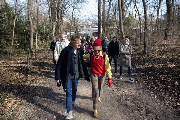 Barbara Kraus: Johnny geht spazieren (15.2.2020, Schlosspark Schönbrunn) https://tqw.at/event/johnny-geht-spazieren-kraus | Foto: eseL Foto: eSeL.at - Lorenz Seidler