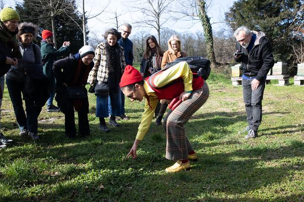 Barbara Kraus: Johnny geht spazieren (15.2.2020, Schlosspark Schönbrunn) https://tqw.at/event/johnny-geht-spazieren-kraus | Foto: eseL Foto: eSeL.at - Lorenz Seidler