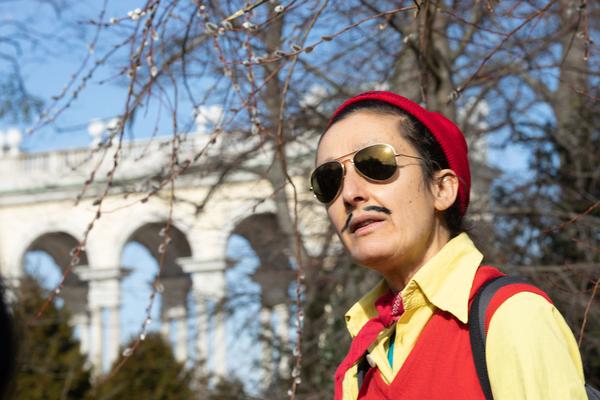 Barbara Kraus: Johnny geht spazieren (15.2.2020, Schlosspark Schönbrunn) https://tqw.at/event/johnny-geht-spazieren-kraus | Foto: eseL Foto: eSeL.at - Lorenz Seidler
