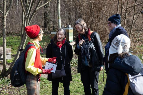 Barbara Kraus: Johnny geht spazieren (15.2.2020, Schlosspark Schönbrunn) https://tqw.at/event/johnny-geht-spazieren-kraus | Foto: eseL Foto: eSeL.at - Lorenz Seidler