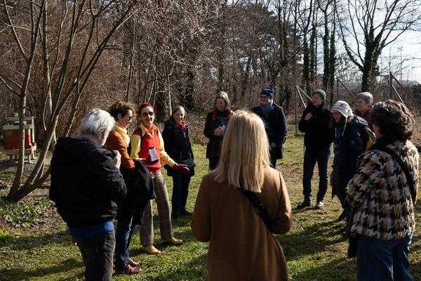 Barbara Kraus: Johnny geht spazieren (15.2.2020, Schlosspark Schönbrunn) https://tqw.at/event/johnny-geht-spazieren-kraus | Foto: eseL Foto: eSeL.at - Lorenz Seidler