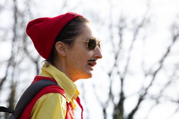 Barbara Kraus: Johnny geht spazieren (15.2.2020, Schlosspark Schönbrunn) https://tqw.at/event/johnny-geht-spazieren-kraus | Foto: eseL Foto: eSeL.at - Lorenz Seidler