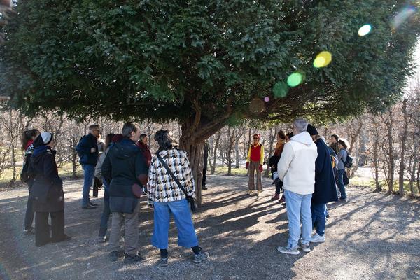 Barbara Kraus: Johnny geht spazieren (15.2.2020, Schlosspark Schönbrunn) https://tqw.at/event/johnny-geht-spazieren-kraus | Foto: eseL Foto: eSeL.at - Lorenz Seidler