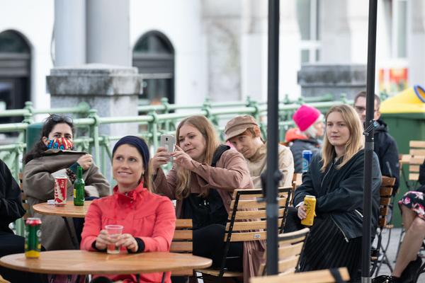 Kultursommer: Artist Corner Naschmarkt  feat. Tex Rubinowitz, mahler, Stefanie Sargnagel (17.7.2020) https://esel.at/termin/106323 | Foto: eSeL Foto: eSeL.at - Lorenz Seidler