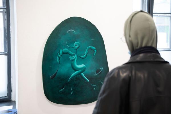 Suzie Shride: Marianne Vlaschits  - Der magnetische Zauber (15.5.-16.6.2020) https://esel.at/termin/105721 | Foto: eSeL Foto: eSeL.at - Lorenz Seidler