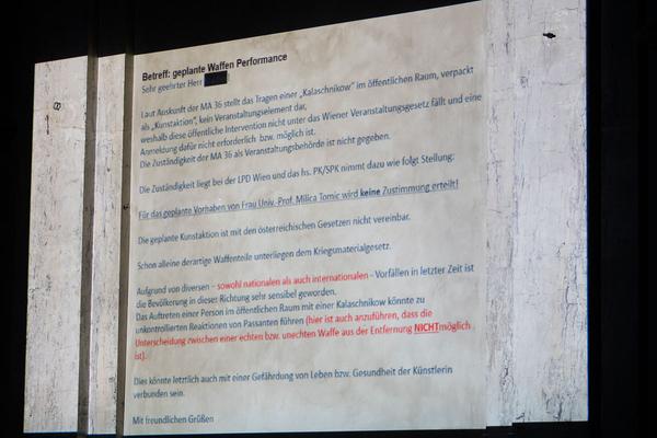 Kunsthalle Wien @ Kasino Schwarzenbergplatz: Milica Tomić: On Love Afterwards (2.2.2020) https://esel.at/termin/104795 | Foto: eSeL Foto: eSeL.at - Lorenz Seidler