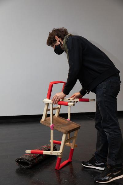 Kunstforum Tresor: Pablo Chiereghin: Riot Design (16.10.- 22.11.2020) https://esel.at/termin/107260 | Foto: eSeL Foto: eSeL.at - Lorenz Seidler