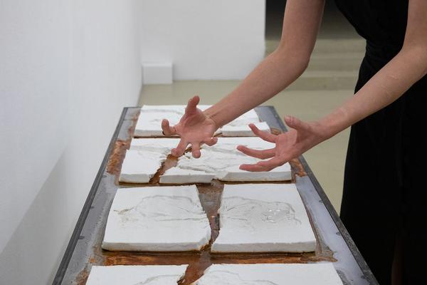 Krinzinger Projekte: Kaja Clara Joo @ Pants on Fire. Art and other fictions (4.6. - 20.6.2020) https://esel.at/termin/105884 | Foto: eSeL Foto: eSeL.at - Lorenz Seidler