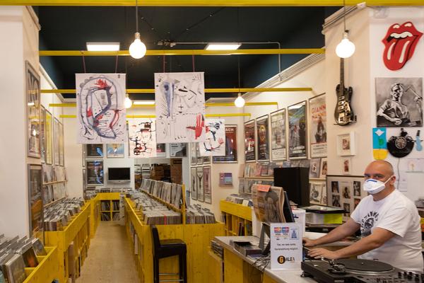 Akademie der Bildenden Künste Wien: "Plan D" - Maximilian Atteneder @ Galea Records (akbild @ Westbahnstrasse/Kaiserstrasse/Seidengasse) https://esel.at/termin/105840 | Foto: eSeL Foto: eSeL.at - Lorenz Seidler