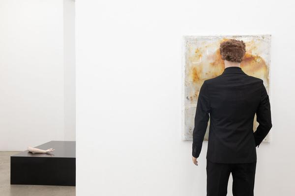 Galerie Gabriele Senn: Richard Hoeck: the ecstasy of becoming trash (including works by Rudolf Polanszky) (16.1. - 29.2.2020) https://esel.at/termin/104534 | Foto: eSeL Foto: eSeL.at - Lorenz Seidler
