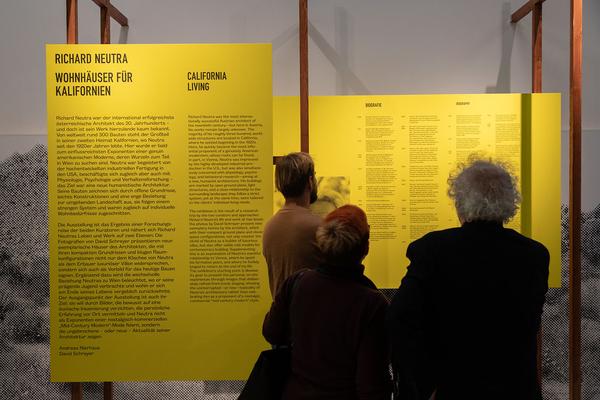 Wien Museum MUSA: Richard Neutra: Wohnhäuser für Kalifornien (13.2. - 20.9.2020) https://esel.at/termin/104388 | Foto: eSeL Foto: eSeL.at - Lorenz Seidler