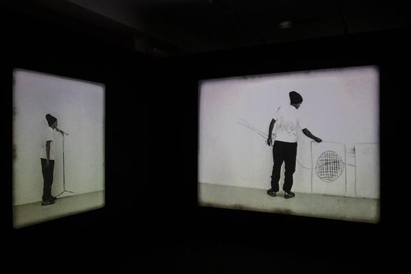Kunsthalle Krems: Robin Rhode. Memory is The Weapon (1.7. -  1.11.2020)  https://www.kunsthalle.at/de/ausstellungen/18-robin-rhode-memory-is-the-weapon | Foto: eSeL Foto: eSeL.at - Lorenz Seidler
