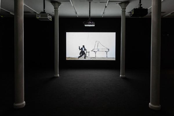 Kunsthalle Krems: Robin Rhode. Memory is The Weapon (1.7. -  1.11.2020)  https://www.kunsthalle.at/de/ausstellungen/18-robin-rhode-memory-is-the-weapon | Foto: eSeL Foto: eSeL.at - Lorenz Seidler