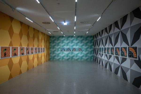 Kunsthalle Krems: Robin Rhode. Memory is The Weapon (1.7. -  1.11.2020)  https://www.kunsthalle.at/de/ausstellungen/18-robin-rhode-memory-is-the-weapon | Foto: eSeL Foto: eSeL.at - Lorenz Seidler