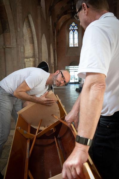 Dominikanerkirche Krems: Roman Pfeffer. Helix Simulator. LEAVE THE PLANET (13.9. -1.11.2020)
https://www.kunsthalle.at/de/ausstellungen/23-roman-pfeffer-helix-simulator | Foto: eSeL Foto: eSeL.at - Lorenz Seidler