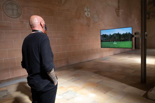 Dominikanerkirche Krems: Roman Pfeffer. Helix Simulator. LEAVE THE PLANET (13.9. -1.11.2020)
https://www.kunsthalle.at/de/ausstellungen/23-roman-pfeffer-helix-simulator | Foto: eSeL Foto: eSeL.at - Lorenz Seidler