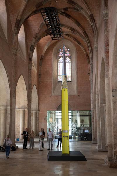 Dominikanerkirche Krems: Roman Pfeffer. Helix Simulator. LEAVE THE PLANET (13.9. -1.11.2020)
https://www.kunsthalle.at/de/ausstellungen/23-roman-pfeffer-helix-simulator | Foto: eSeL Foto: eSeL.at - Lorenz Seidler