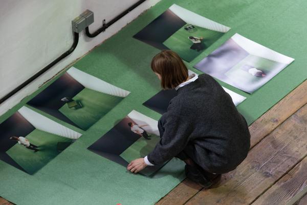 Akademie der Bildenden Künste Wien: Rungang Aufbau (21.1.2020, Semperdept/Lehargasse) https://www.akbild.ac.at/Portal/organisation/aktuelles/ausstellungen-vermittlung/rundgang-2020 | foto: eSeL Foto: eSeL.at - Lorenz Seidler