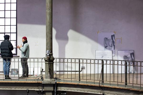 Akademie der Bildenden Künste Wien: Rungang Aufbau (21.1.2020, Semperdept/Lehargasse) https://www.akbild.ac.at/Portal/organisation/aktuelles/ausstellungen-vermittlung/rundgang-2020 | foto: eSeL Foto: eSeL.at - Lorenz Seidler