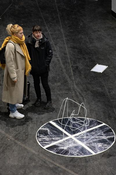 Akademie der Bildenden Künste Wien: Rungang Aufbau (21.1.2020, Semperdept/Lehargasse) https://www.akbild.ac.at/Portal/organisation/aktuelles/ausstellungen-vermittlung/rundgang-2020 | foto: eSeL Foto: eSeL.at - Lorenz Seidler