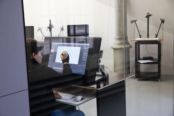 Akademie der Bildenden Künste Wien: Rungang Aufbau (21.1.2020, Semperdept/Lehargasse) https://www.akbild.ac.at/Portal/organisation/aktuelles/ausstellungen-vermittlung/rundgang-2020 | foto: eSeL Foto: eSeL.at - Lorenz Seidler
