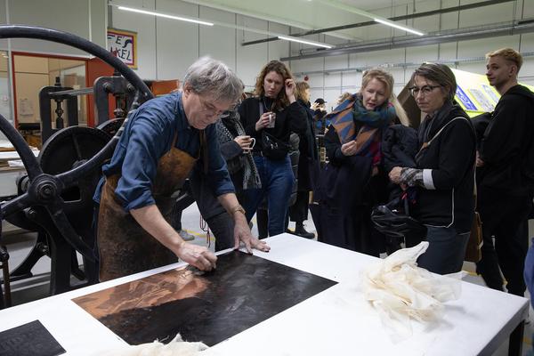 Akademie der Bildenden Künste Wien: Rundgang 2020 (25.1.2020, Grafik & Malerei, Engerthstraße) http://akbild.ac.at/rundgang2020 | Foto: eSeL Foto: eSeL.at - Lorenz Seidler