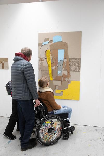 Akademie der Bildenden Künste Wien: Rundgang 2020 (25.1.2020, Grafik & Malerei, Engerthstraße) http://akbild.ac.at/rundgang2020 | Foto: eSeL Foto: eSeL.at - Lorenz Seidler