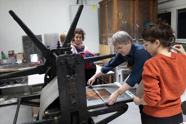 Akademie der Bildenden Künste Wien: Rundgang 2020 (25.1.2020, Grafik & Malerei, Engerthstraße) http://akbild.ac.at/rundgang2020 | Foto: eSeL Foto: eSeL.at - Lorenz Seidler