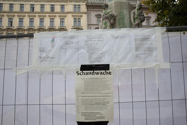 Karl Lueger Denkmal: Lueger links liegen lassen (5.10. - 11.10.2020) https://esel.at/termin/107171 | Foto: eSeL Foto: eSeL.at - Lorenz Seidler