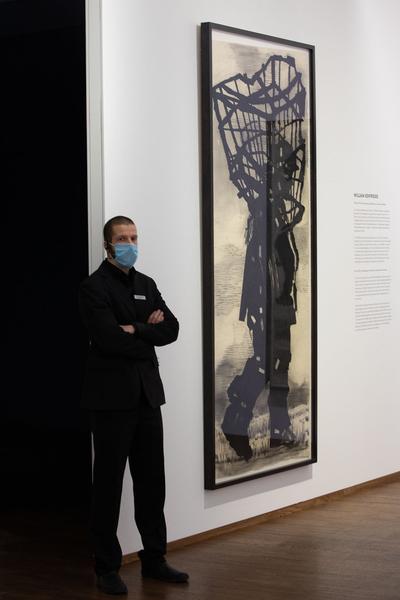 Albertina: Schwarz Weiß & Grau (8.12.2020 - 21.3.2021) https://www.albertina.at/ausstellungen/schwarz-weiss-und-grau | Foto: eSeL Foto: eSeL.at - Lorenz Seidler