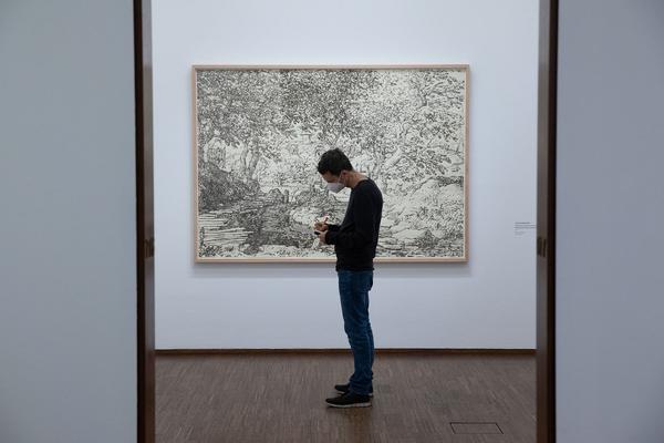 Albertina: Schwarz Weiß & Grau (8.12.2020 - 21.3.2021) https://www.albertina.at/ausstellungen/schwarz-weiss-und-grau | Foto: eSeL Foto: eSeL.at - Lorenz Seidler