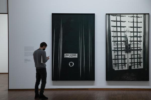 Albertina: Schwarz Weiß & Grau (8.12.2020 - 21.3.2021) https://www.albertina.at/ausstellungen/schwarz-weiss-und-grau | Foto: eSeL Foto: eSeL.at - Lorenz Seidler