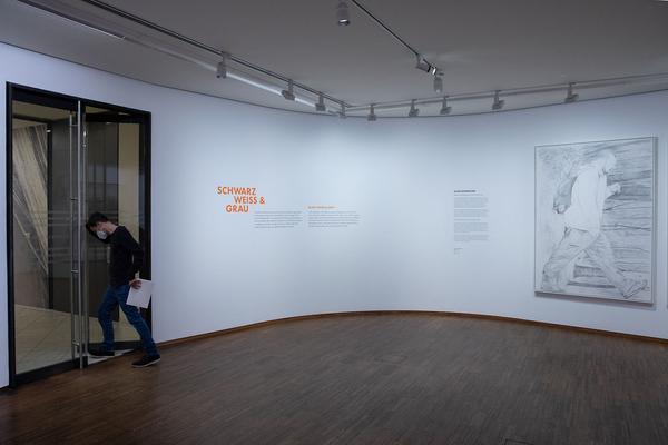 Albertina: Schwarz Weiß & Grau (8.12.2020 - 21.3.2021) https://www.albertina.at/ausstellungen/schwarz-weiss-und-grau | Foto: eSeL Foto: eSeL.at - Lorenz Seidler